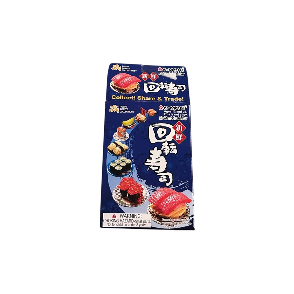VTG Re-Ment Sushi Bar Puchi Petite Collections 2006 Set #3 Japanese Miniatures